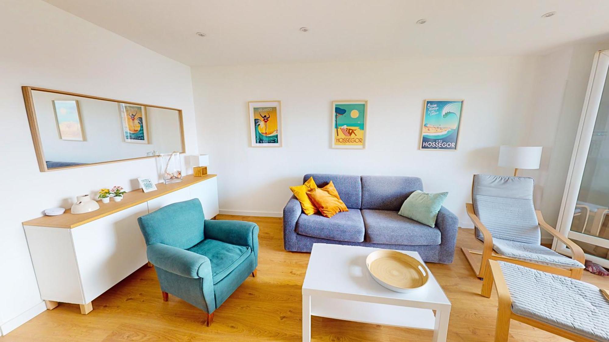 Sable - Appartement Renove Pour 4 Personnes Soorts-Hossegor Exteriör bild