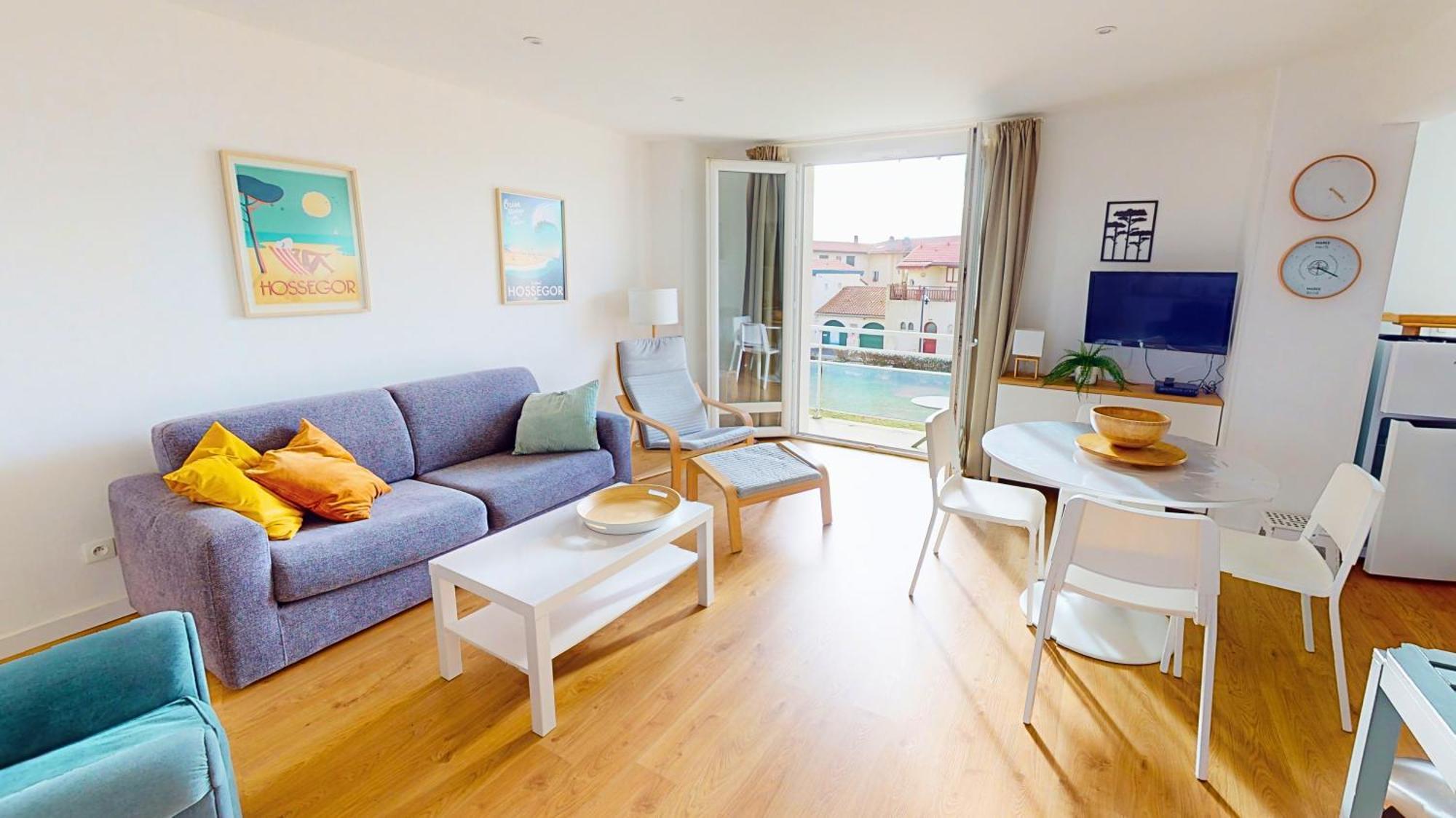 Sable - Appartement Renove Pour 4 Personnes Soorts-Hossegor Exteriör bild